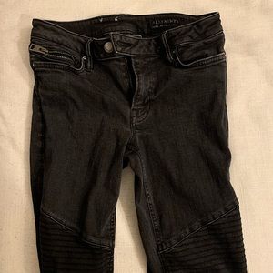ALLSAINTS Biker Jeans Size 27